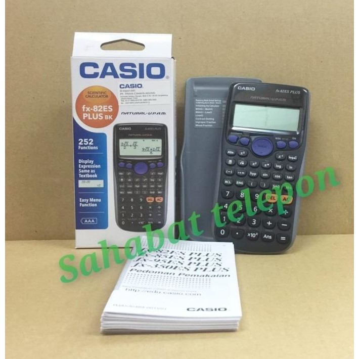

Kalkulator Scientific CASIO FX-82ES PLUS- BK(Original)