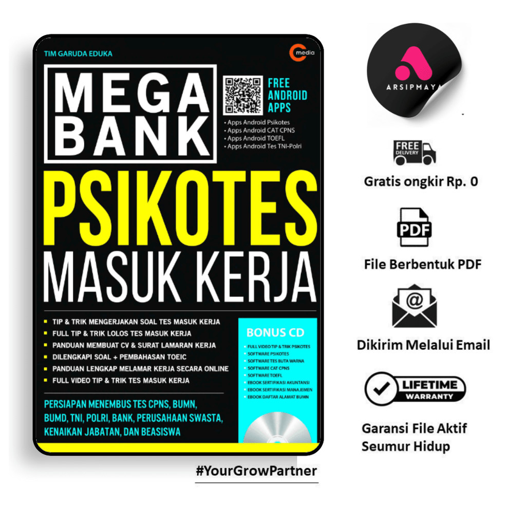 

537. PSIKOTES MASUK KERJA - MEGA BANK - [-]