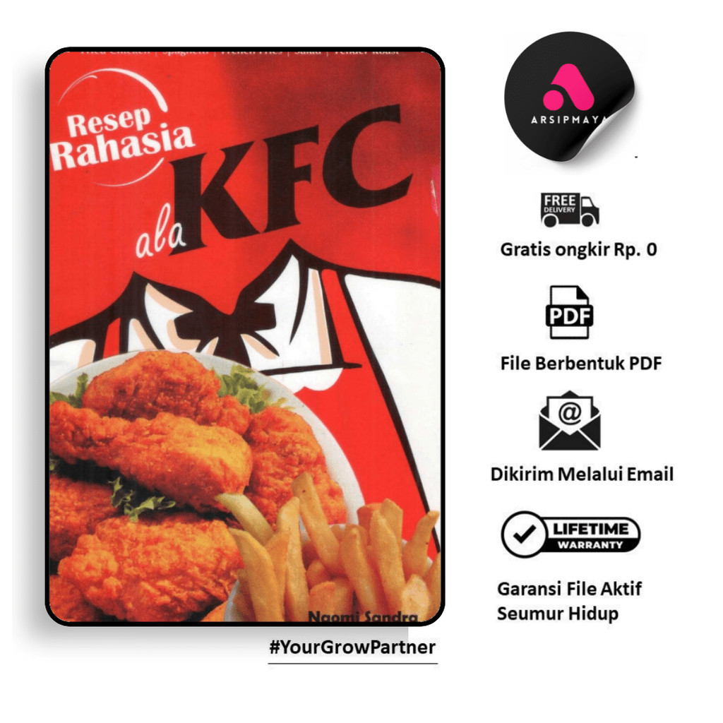 

367. RESEP RAHASIA ALA KFC (NAOMI SANDRA) - [-]