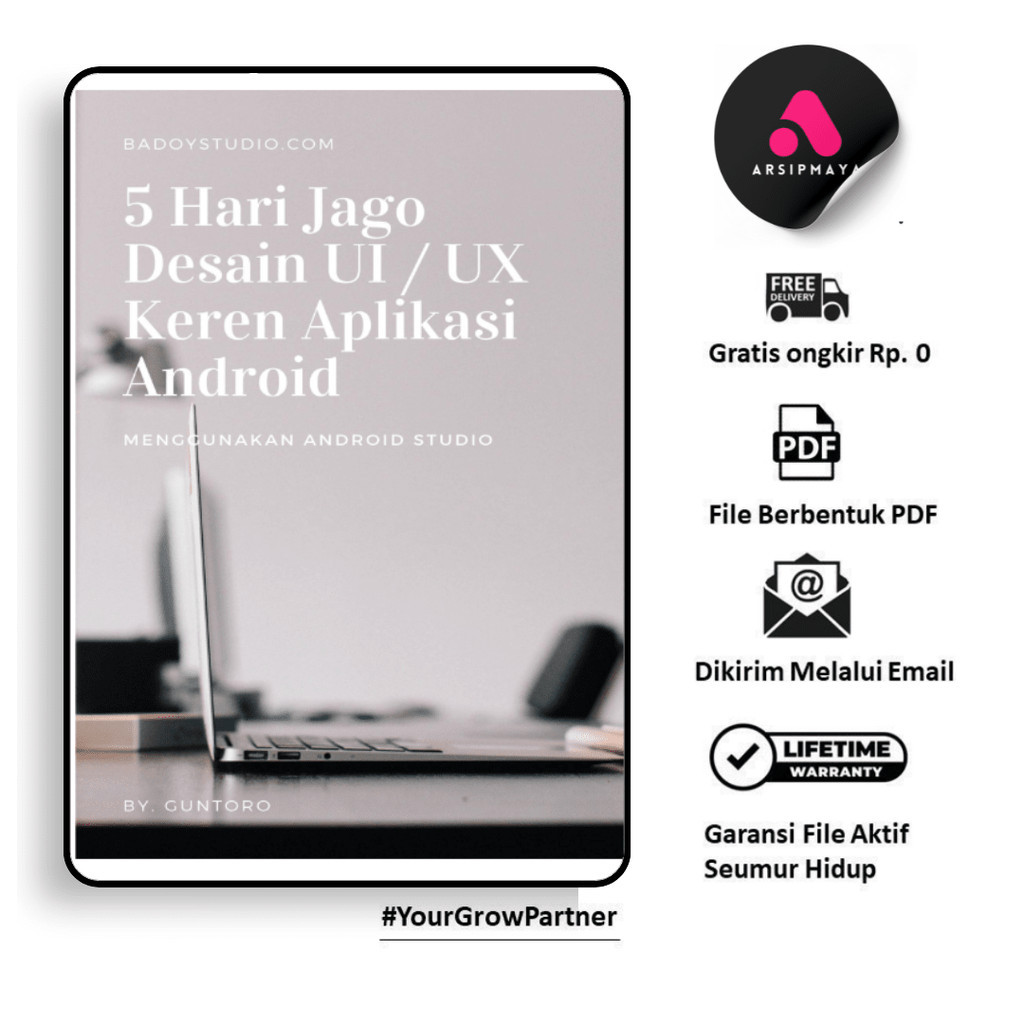 

158. 5 HARI JAGO DESIGN UI/UX KEREN APLIKASI ANDROID - [-]