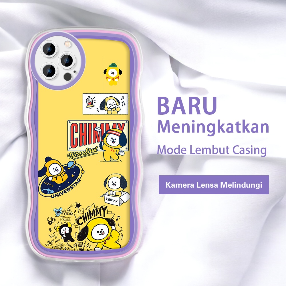 Samsung J2 J7 Prime Pro J7 2015 Core NXT J5 Pro 4G 2017 J3 2016  Casing Ponsel  Pola Cute BTS 21  wa