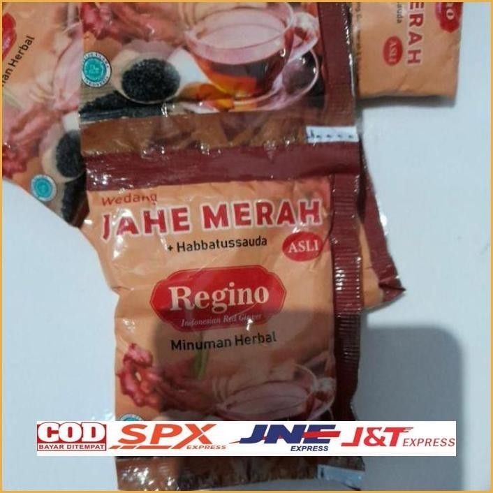 

Baru Jahe Merah Regino 10Pcs Minuman Herbal Minuman Kesehatan Regino Termurah Jaminan Quality