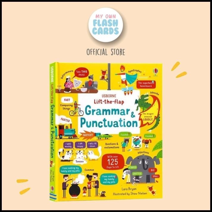 

Usborne Grammar And Punctuation Lift The Flap Buku Edukasi Impor Anak
