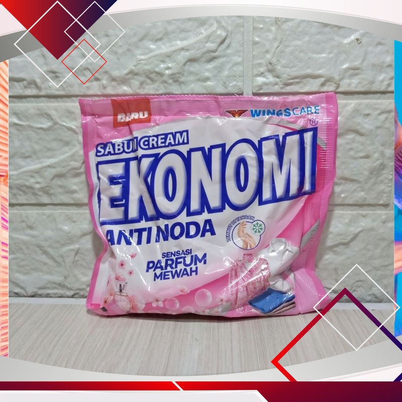 Sabun Cream Ekonomi Pink Flower 380gr .