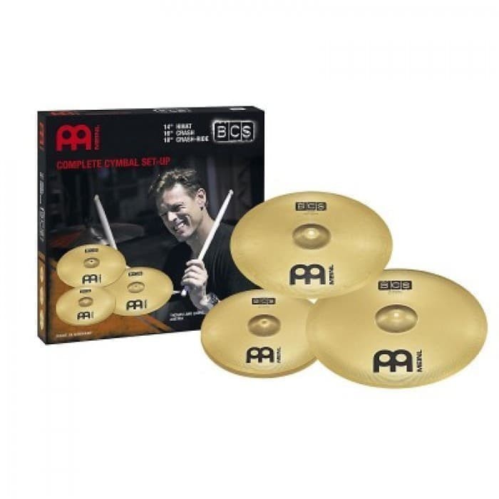 Ban Cymbal Meinl Set Bcs141620 Paket Bcs Cymbal Drum