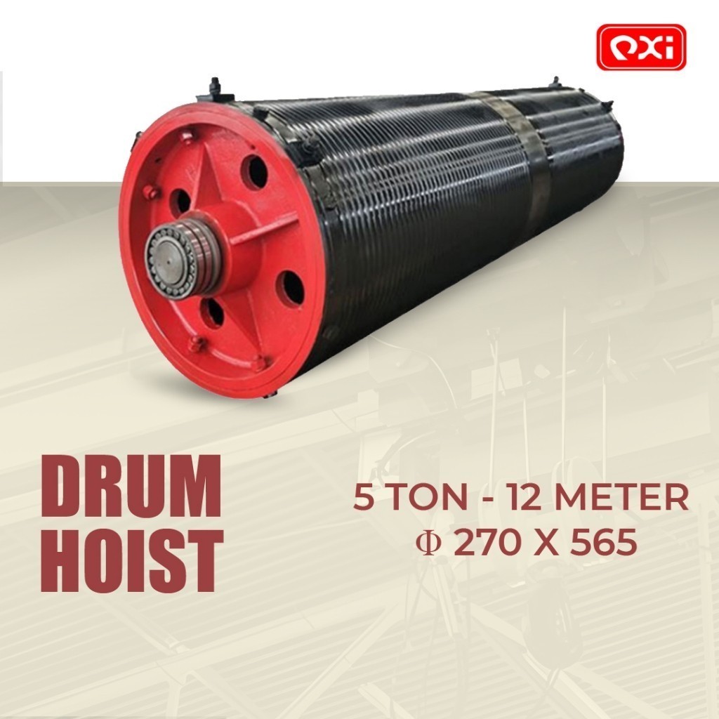Electric Hoist Drum 5T - 12M Φ270＊565