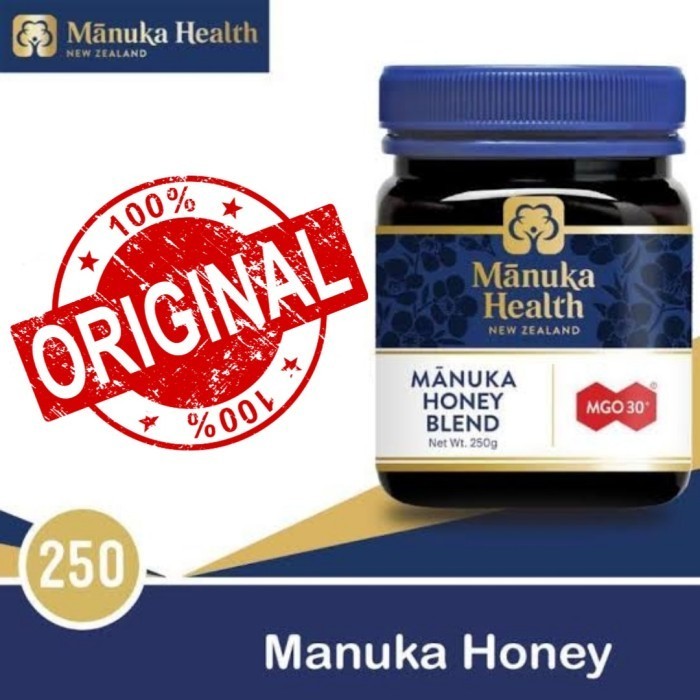 

Manuka Health Honey Blend MGO 30+ Madu Original BPOM 250gr / 500gr