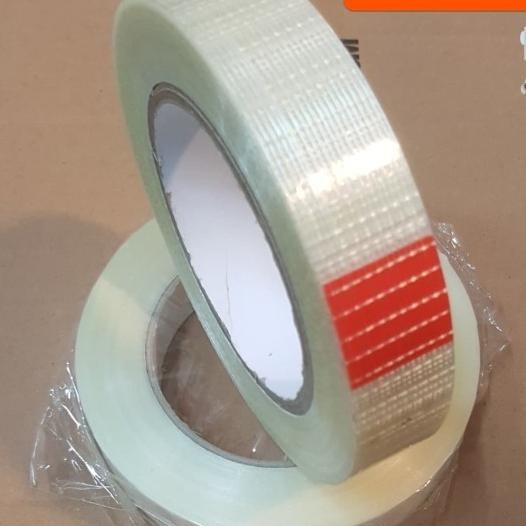 

Isolasi Serat Filament Tape Lakban Serat Ukuran 24Mm X50M