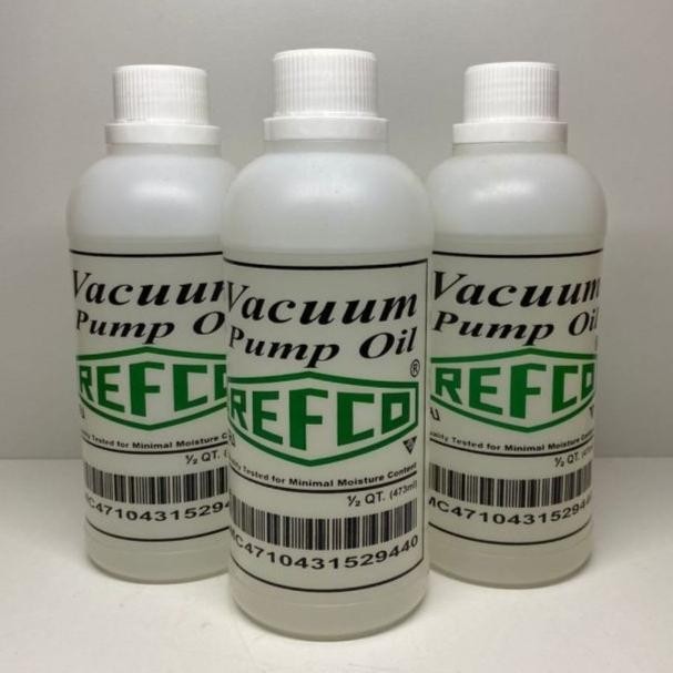 best produk] oli oil vakum vacuum pump oil AC value refco tanaka dll