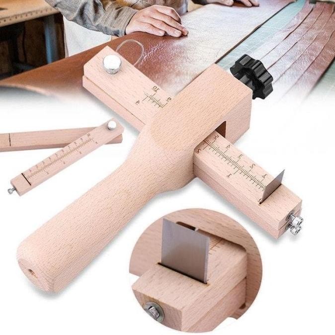 

Buruan beli] Hand Cutter Strip Strap Cutter Leather Tools Free 5pcs Blades