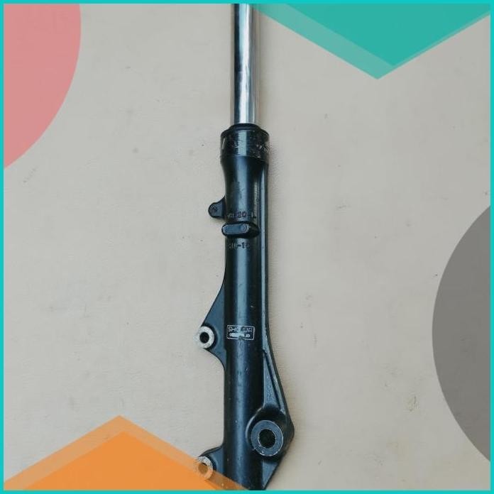 ori as tabung bottom shock depan kiri vario 110 karbu beat karbu hitam