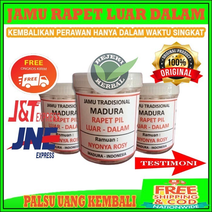 JAMU MADURA Empot Ayam Rap*t Luar Dalam PIL VIRG*N Perapat Mi*s V Obat Keputihan Ny Rosy orgnl jamu 