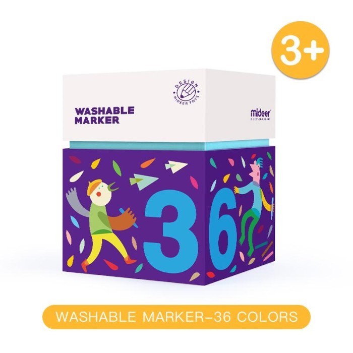 

Mideer Washable Marker (isi 36