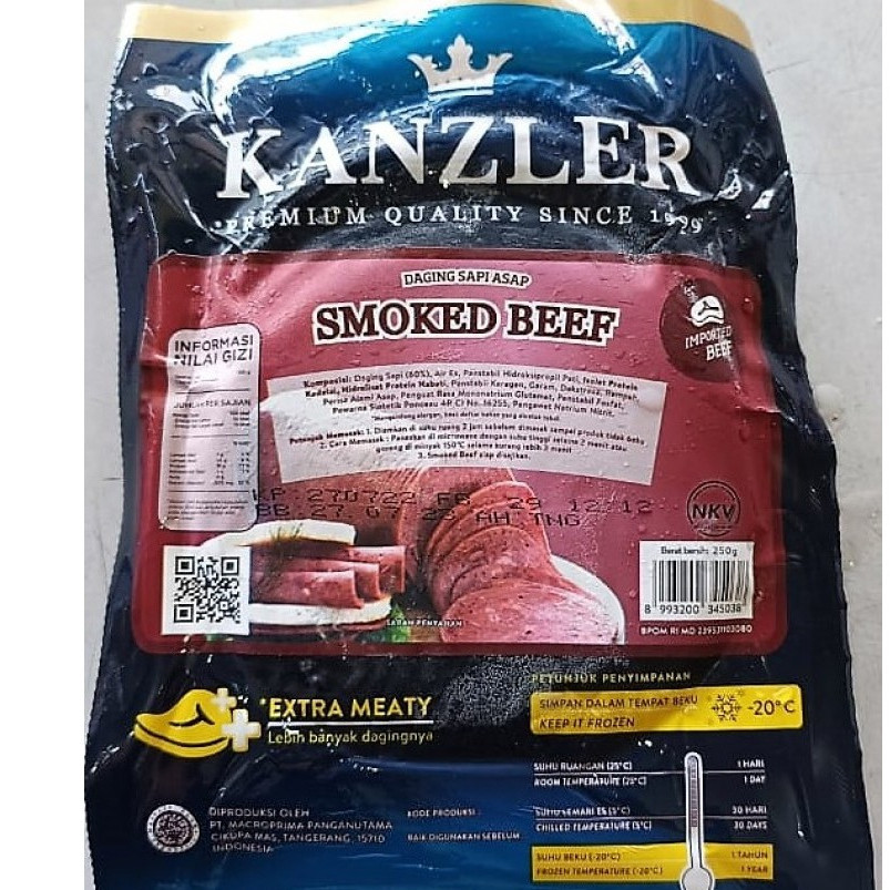 

Smoke beef kanzler 250gr