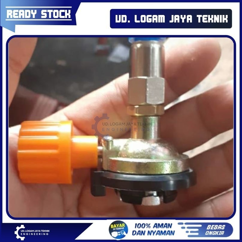 Sambungan atau conector utk reffil isi ulang gas kaleng