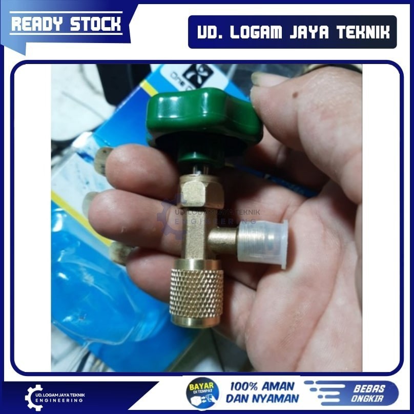 kran freon kaleng 341 kran infus cairan injektor