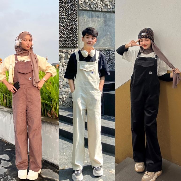 TERLARIS Stiego-Overall corduroy /baju kodok corduroy pria & wanita DISKOM