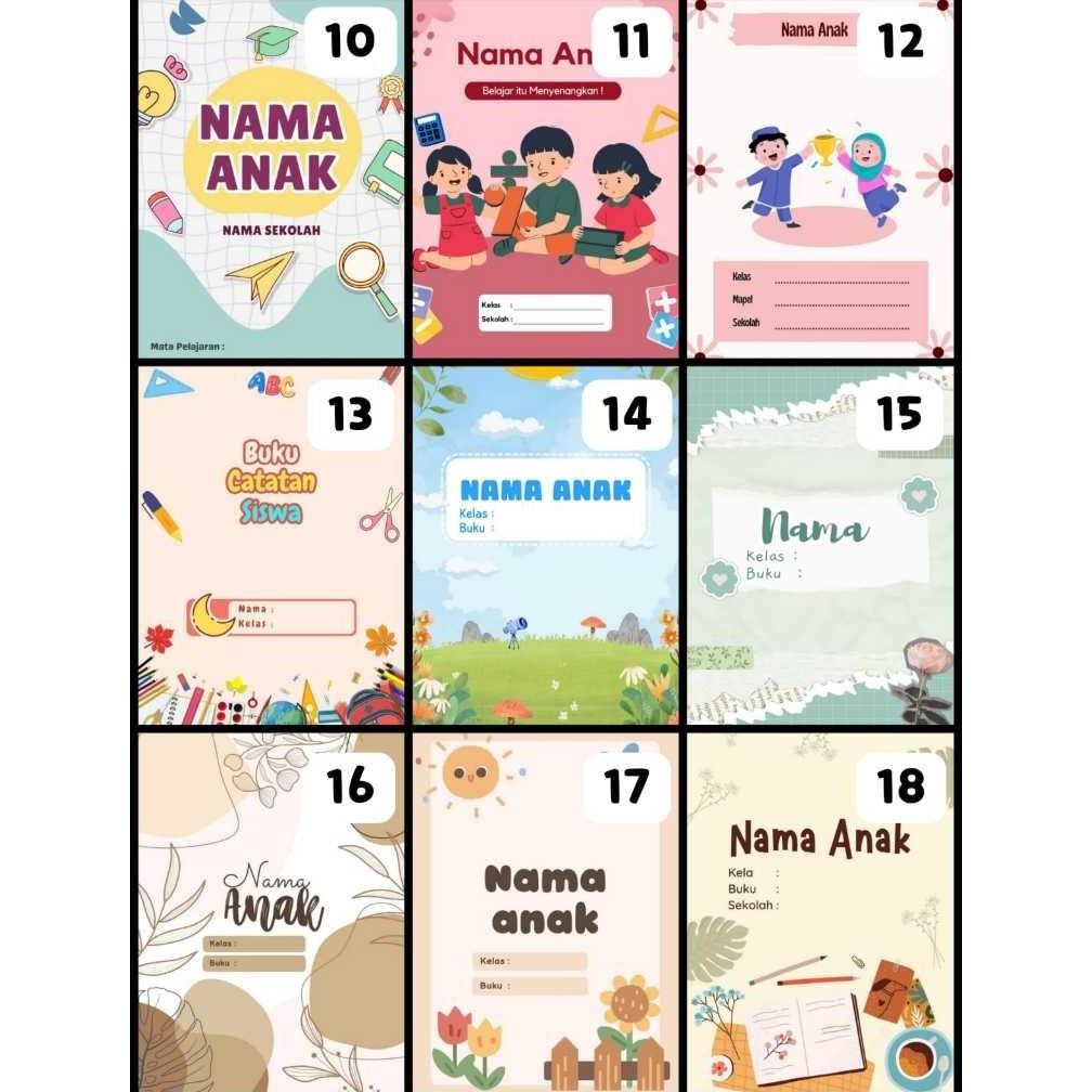 

10 PCS BUKU TULIS CUSTOM NAMA DAN FOTO ISI 38 LEMBAR KWARTO BUKU SEKOLAH PELAJARAN BERGARIS NOTEBOOK BERSERAGAM TERMURAH