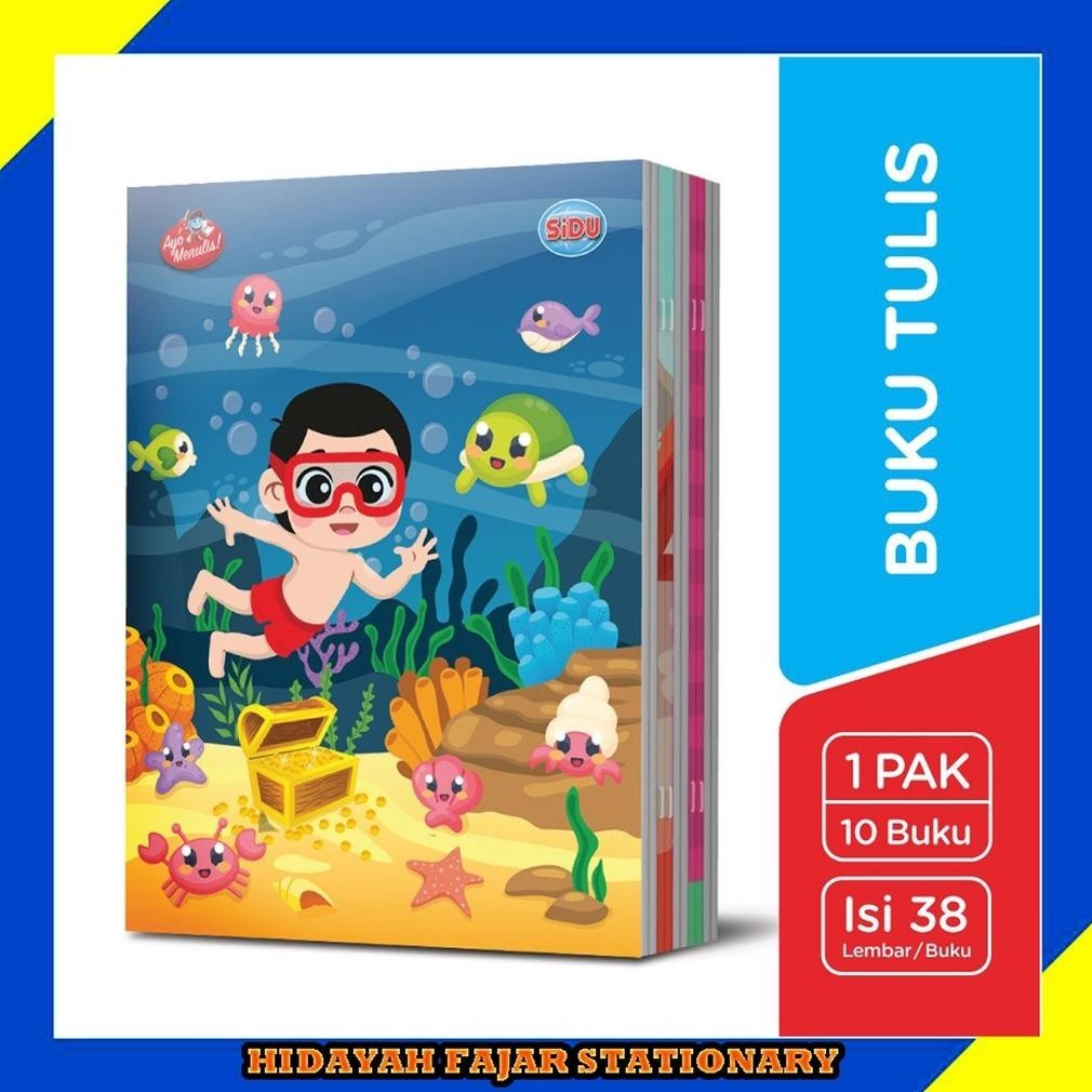 

Buku tulis / buku tulis sidu FLASH SALE