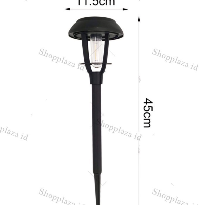 Lampu Taman Solar Cell Sensor Lampu Lampion Taman Tancap Garden Light Gratis Ongkir