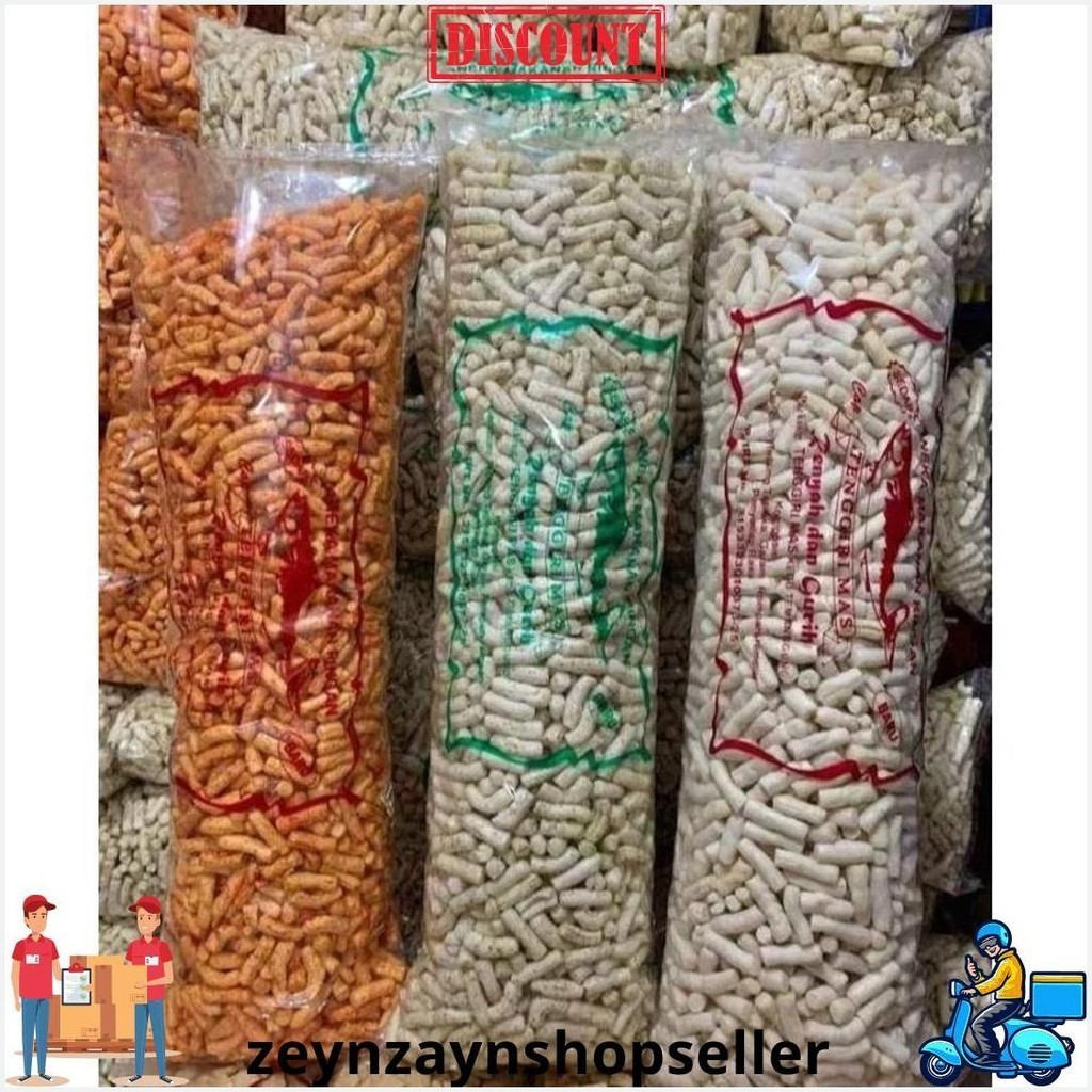 

Krupuk Ikan Tongkol 1Ball 1Guling (4 Varian Rasa) Cod