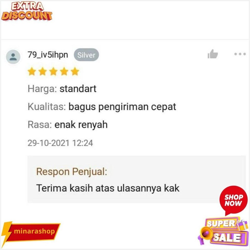 

Kentang Mustofa Kering Original (Kricep) 250Gram Termurah Banget