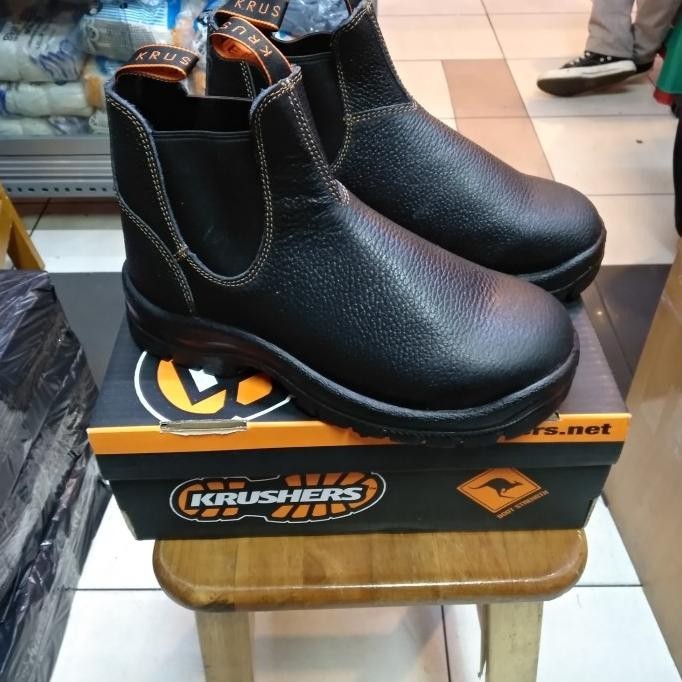 Sepatu Safety Krusher Nevada Black  Ready