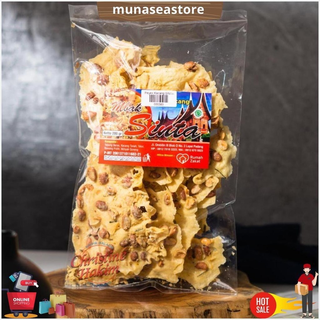 

Peyek Kacang Mba Sinta Termurah Banget