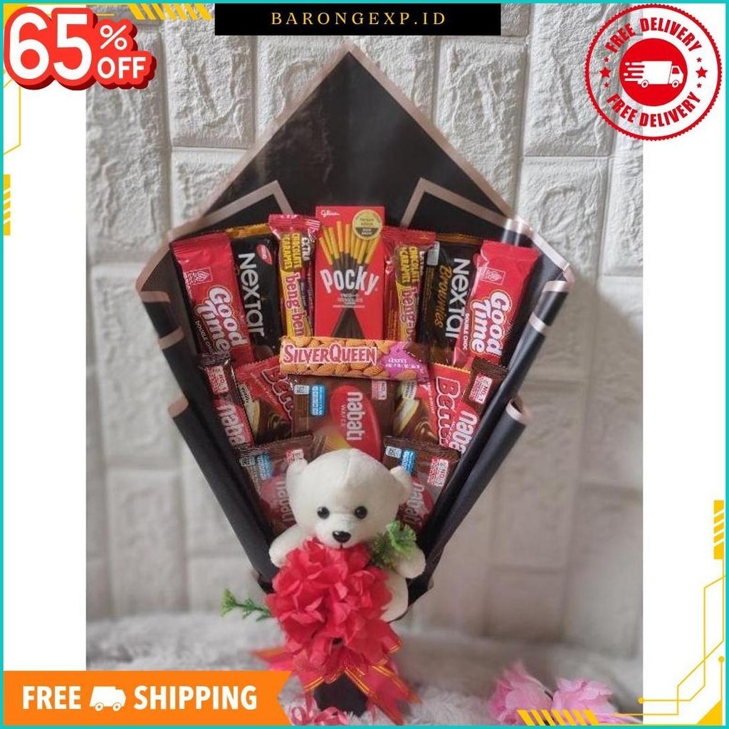 

(Ready Stock) Barang Bisa Dikirim Hari Yang Sama - Bucket Snack /Buket Makanan / Snack Bucket Sidang, Wisuda, Ultah, Pocky H12 Terlaris