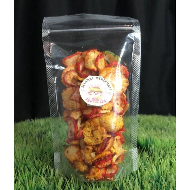 

Aa Snack Kerupuk Sebalak Pedas Gurih 100 gr