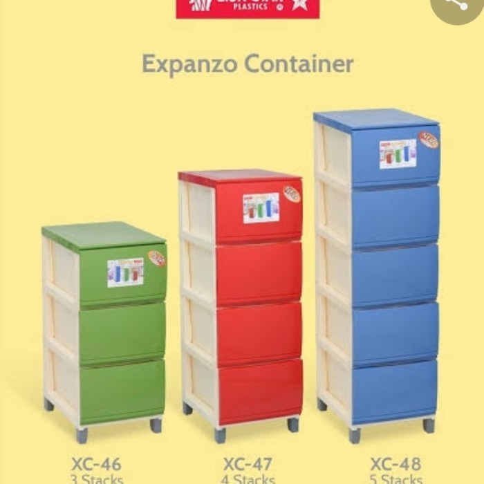 Container Laci Lion star XC-47 susun 4/Laci serbaa lion star susun4