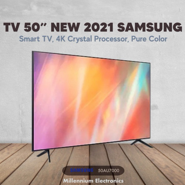 SAMSUNG 50AU7000 4K UHD SMART TV 50 Inch UA50AU7000KXXD