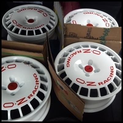TERBARU STIKER VELG MOBIL OZ RACING UNTUK OZ RALLY (PIRING) 