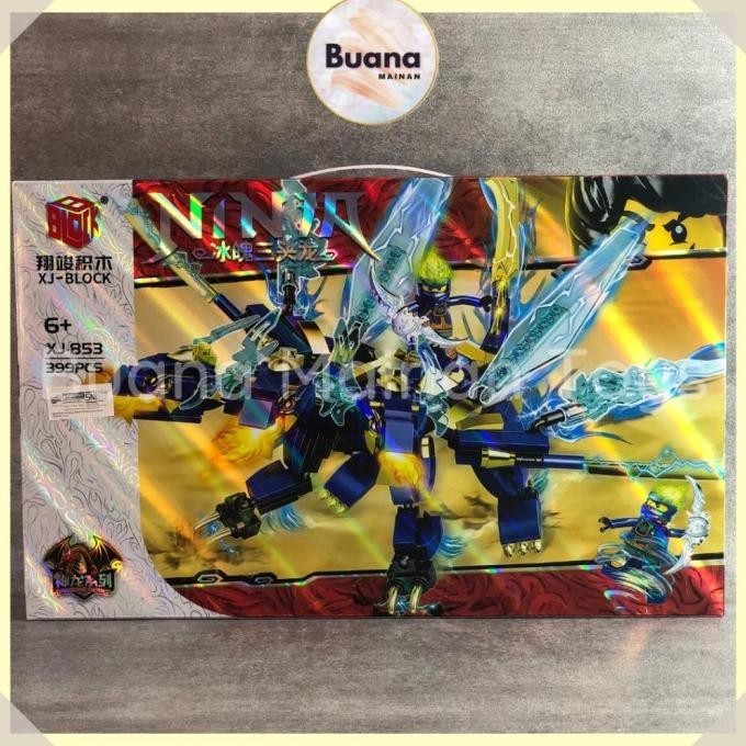 BRICK BLOCK NINJA GO DRAGON ADVANTURE FIGURE MAINAN EDUKASI ANAK