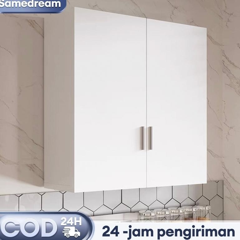 Kitchen Set Atas 4 Pintu Lemari Dapur Lemari Serbaguna Lemari Gantung Dapur Rak Atas Dapur