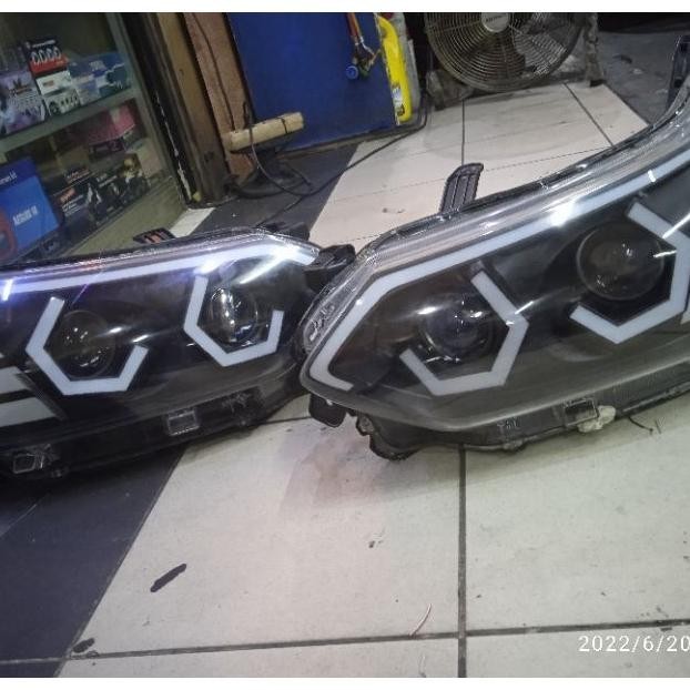 Lampu Toyota Avanza Veloz Xenia 2016_2018 Custom Headlamp Avanza Xenia