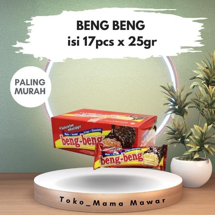 

Terlaris Paling Murah Beng Beng Isi (17Pcs X 25Gr) Ready Stok