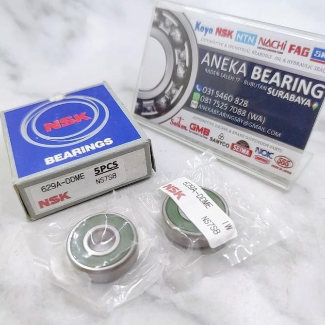 ;&;&;&;&] BEARING 629 DD NSK ASLI 629DD 2RS GERINDA MOBIL AC MAKITA MAKTEC