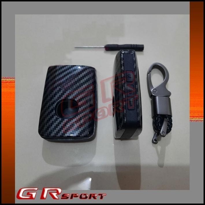 BEST DEAL SARUNG KUNCI COVER HARD CASE CARBON MOBIL MAZDA 3 HATCHBACK 