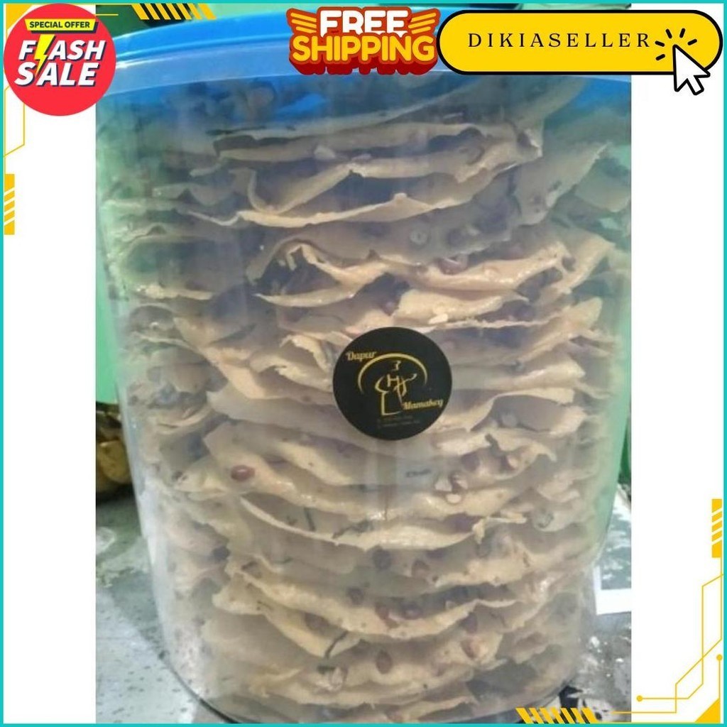 

Peyek Kacang Toples 5L (Dapur Mama Key) Bisa Cod