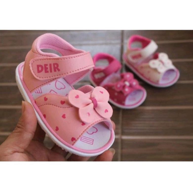 Cuci Gudang Sepatu Sendal Bayi Dan Anak / Sepatu Bunyi Cit Cit / Sepatu Bayi Perempuan [Termurah