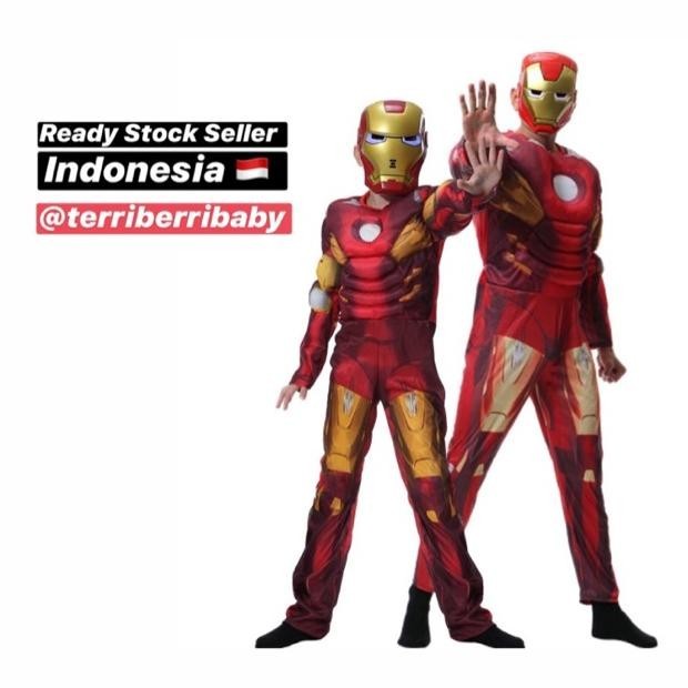 LKI - Avenger Kostum baju cosplay iron man dewasa cosplay iron man dewasa cosplay iron man kostum ir