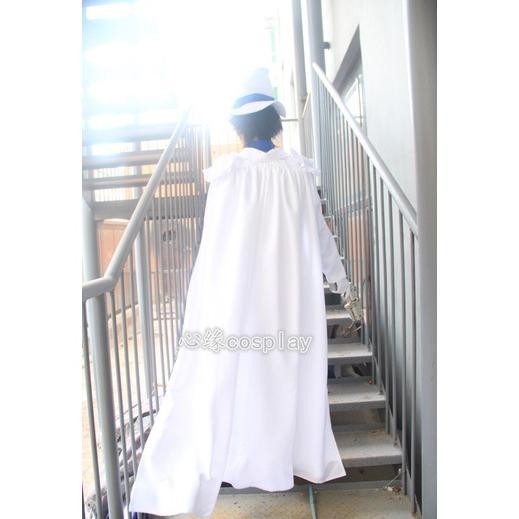 LKI - Detective Conan cosplay Kaitou Kiddo cosplay costume and Kaitou Kiddo wig Fantasy Dragon TERLA