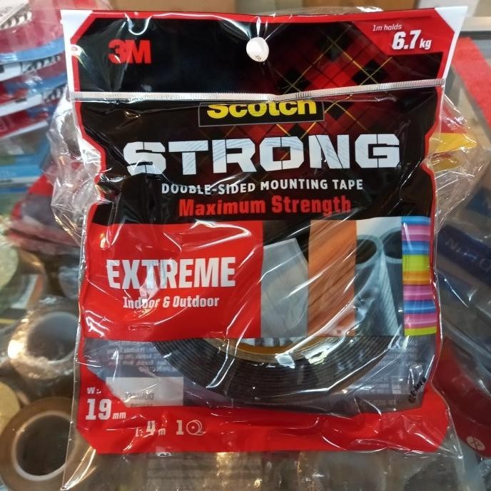 

3M Scotch strong dobel tape outdoor mounting tape permanen super kuat