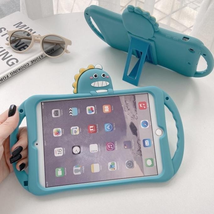 Soft Case Silikon Ipad Mini 1 2 3 4 5 Karakter Anak Minnie Dino
