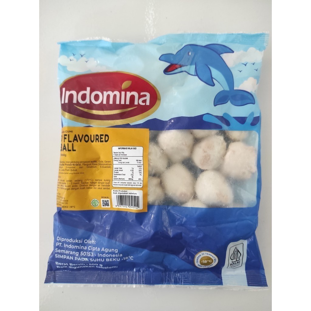 

INDOMINA SQUID BALL 500 GR