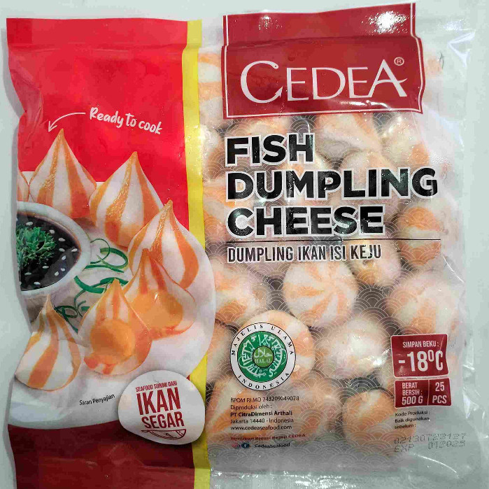 

CEDEA FISH DUMPLING CHEESE (500 Gram)