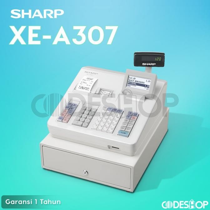 Cash Register Sharp xe a307 / Mesin Kasir Sharp XEA307 KTS