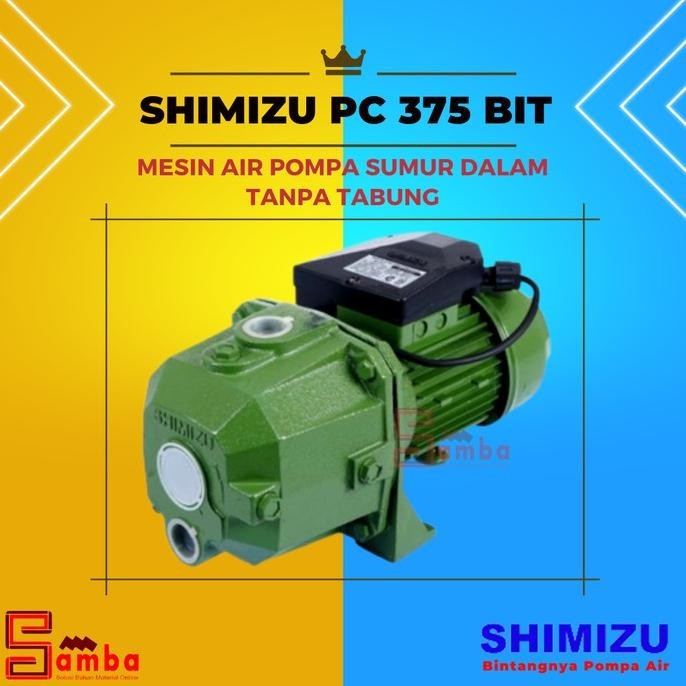 Mesin Pompa Air Jetpump Shimizu Pc 375 Bit