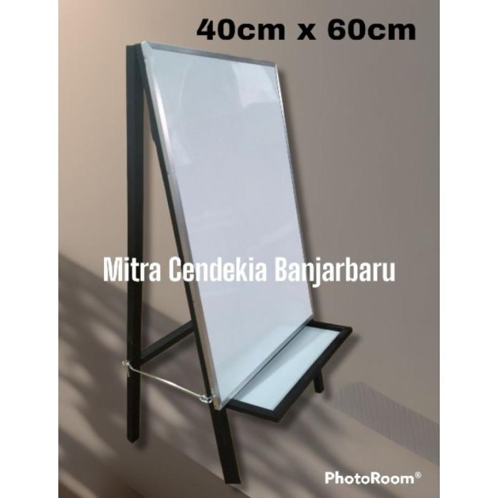 

Papan Tulis Anak White board Kaki Lipat 40cm x 60cm New !!